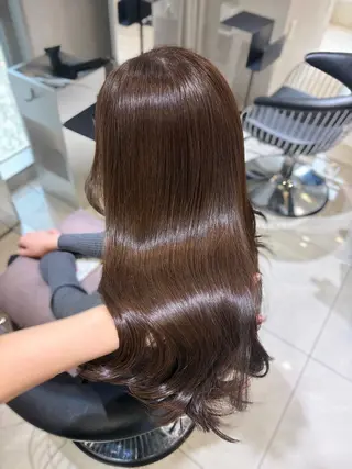 ロング カラー 韓国レイヤー×モテ髪 /MITSUKI🤍のヘアスタイル