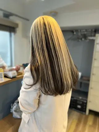 ロング 🤎指名No.1原宿 表参道coii日向花のヘアスタイル