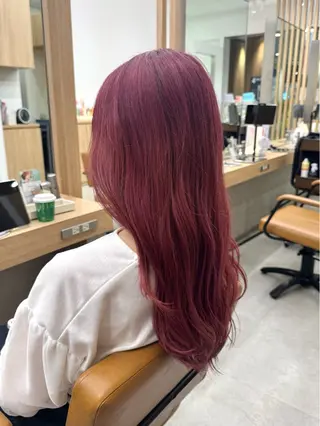 ロング カラー けー すけのヘアスタイル