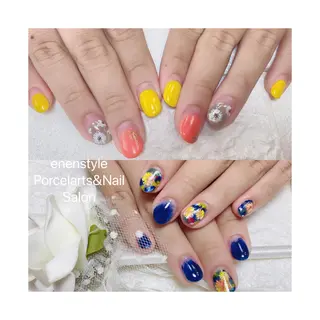 ショート ネイル 🐾enen style 🐾のネイルデザイン