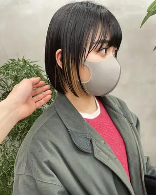 ショート カラー 👑ボブはお任せ ミヤノ👑のヘアスタイル