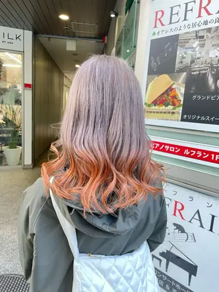 ミディアム カラー 🌈レイヤーカット/ /吉田悟志🌈のヘアスタイル