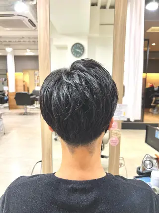 ショート メンズ 心斎橋メンズサロン リベルテグリットのヘアスタイル