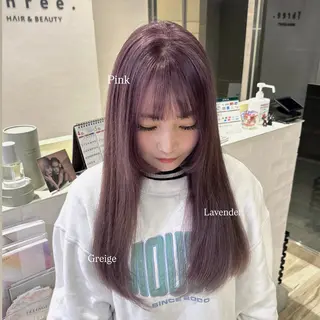 ロング カラー nanami ¦髪質改善¦ブリーチのヘアスタイル
