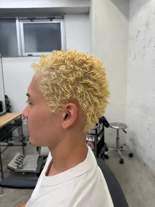 ショート カラー パーマ メンズ 💈メンズ特化💈 TASUKUのヘアスタイル