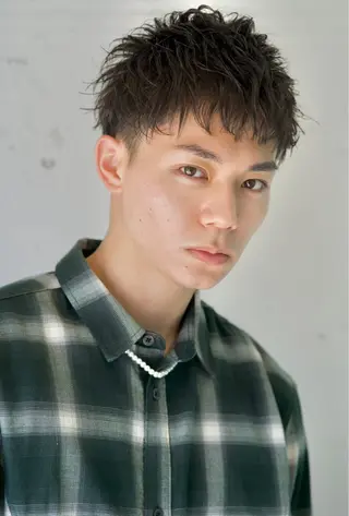 ショート メンズ ミニモ限定‼️ メンズカット✂️のヘアスタイル