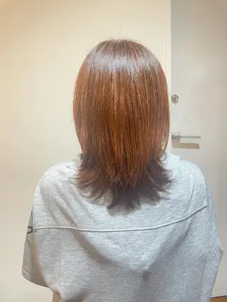 セミロング レイヤー/ボブ/ 自由が丘/工藤さくらのヘアスタイル