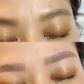 アイブロウ Lowé nailのネイルデザイン