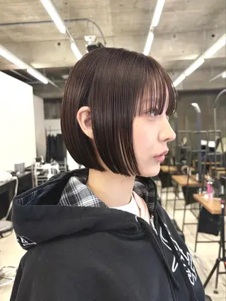 ショート SiSTA 上平おおかのヘアスタイル