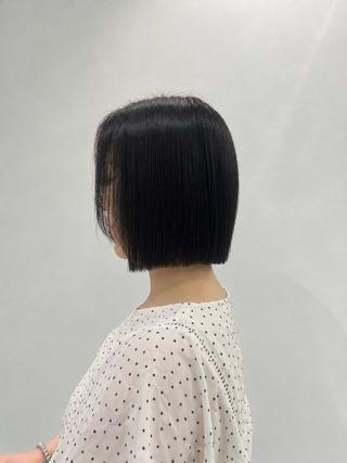 ミディアム ハイトーン/ブリーチ 特化/𝕐𝕌𝕀のヘアスタイル