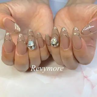 セミロング ネイル nail salon Revymoreのネイルデザイン