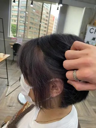 ショート 的場 渉のヘアスタイル
