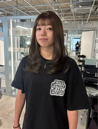 セミロング カラー ダブルカラー/レイヤ ーカット 🤍ゆきなのヘアスタイル