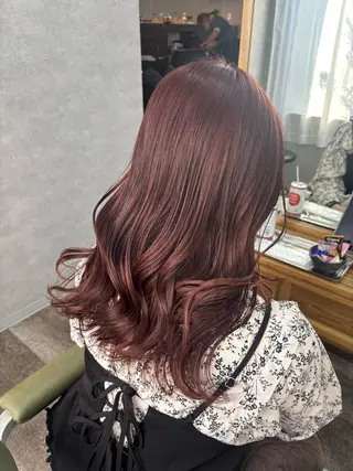 ミディアム カラー 🦋 たから 🦋のヘアスタイル