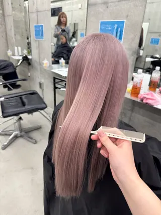 カラー Asami/名古屋/ ハイトーン/デザインのヘアスタイル