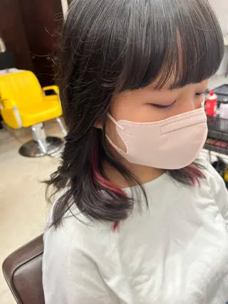 ミディアム 産休の為お休みです! 小島凜のヘアスタイル