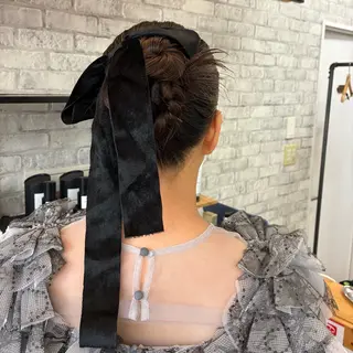 ロング ヘアアレンジ KAREN🕊️ 大宮美容室のヘアスタイル