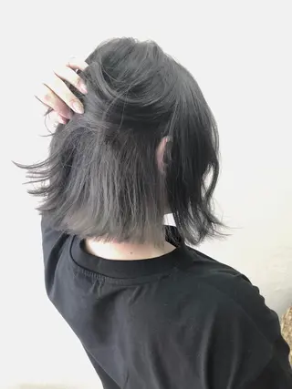 カラー 最高級エクステ /羽エクステ白石宇由のヘアスタイル