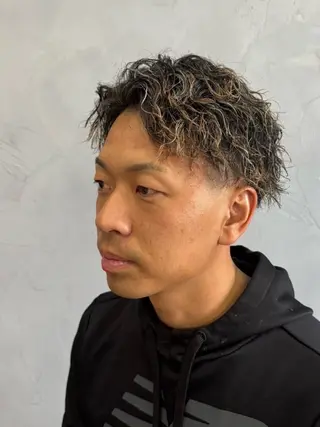 メンズ 長岡 はくとのヘアスタイル