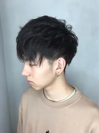 ショート メンズ BROCANTE立川 karasawa.nのヘアスタイル