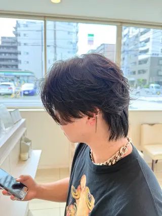 パーマ メンズ ✂️ECHICA篠崎 sumito✂️のヘアスタイル