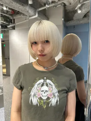 ショート カラー 似合わせ特化美容師 梅田/KOUTAのヘアスタイル
