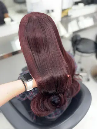 ロング カラー ヘアアレンジ 透明感カラー🎀艶髪 Anju/渋谷🎀のヘアスタイル