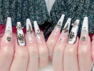 ロング Quick Sukarupuのネイルデザイン