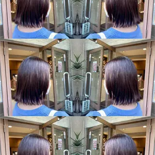 ショート 髪質改善/艶カラー ⚡️コメス/錦糸町のヘアスタイル
