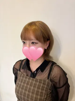 ショート 田中 希のヘアスタイル
