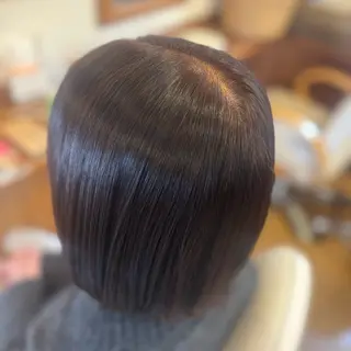 カラー Beam 深澤のヘアスタイル