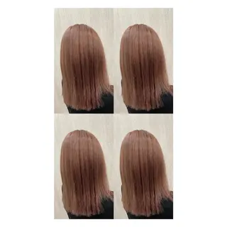 ミディアム カラー 店長✨レイヤー✖️ 髪質改善✖️韓国ヘアのヘアスタイル
