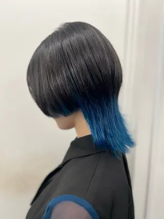 セミロング カラー 透明感カラー特化🫧 🦋栗原🦋のヘアスタイル