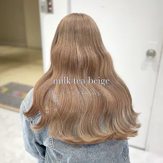 ロング カラー 色落ち綺麗🩰ハイ トーン🎀RINKAのヘアスタイル