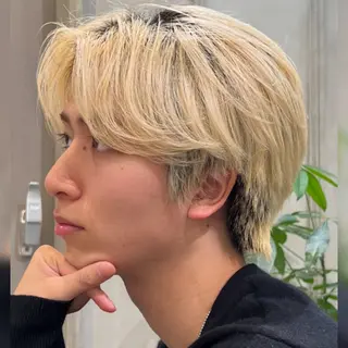 ミディアム カラー メンズ 池袋／メンズ特化✂️ 和野瑛怜菜のヘアスタイル