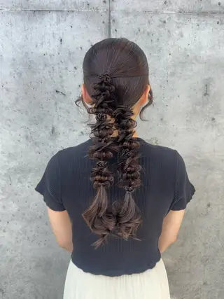 ヘアアレンジ 🦋ワンカラー🦋 ひろこ/亀戸 錦糸町のヘアスタイル