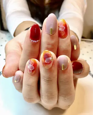 ネイル nailist cocoのネイルデザイン