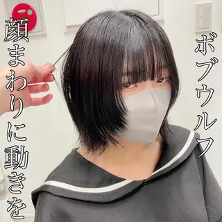 ショート 🐺ウルフ/レイヤー カット/高嶋湧大のヘアスタイル