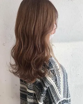 セミロング カラー ふくだ りさ【ciAo!】のヘアスタイル