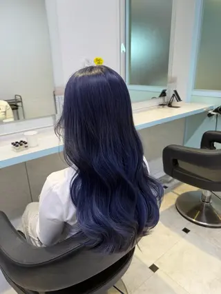 ロング カラー ブリーチカラー 🩵MIZUKIのヘアスタイル