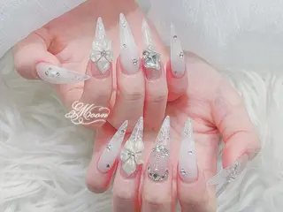 ネイル MoMoA Nail ネイル長さ出し専門店のネイルデザイン