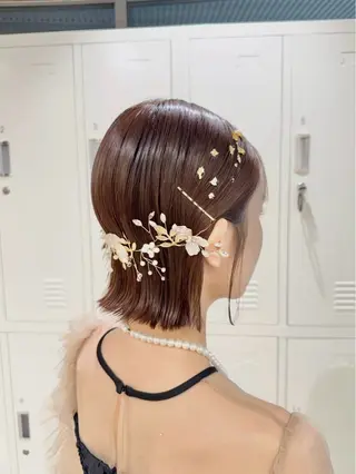 ヘアアレンジ 横浜/透明感カラー 🤍ྀི/shionのヘアスタイル