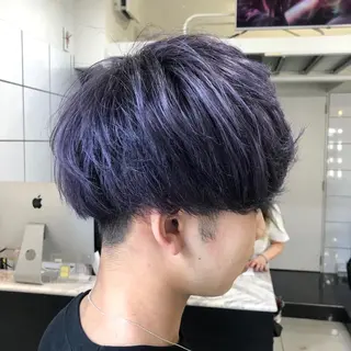 ショート カラー メンズパーマ特化 🌟Gakutoのヘアスタイル