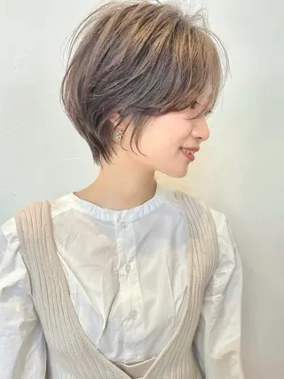 ショート カラー パーマ ヘアアレンジ メンズ 似合わせメンズカット /ニュアンスパーマのヘアスタイル