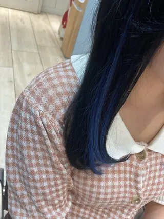 ミディアム あやか 白髪ぼかしハイライトのヘアスタイル