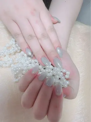 ネイル kao nail マグネット/長さだしのネイルデザイン