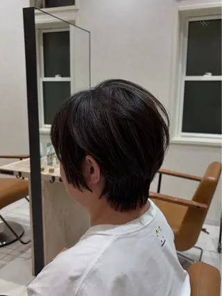 ショート ⭐️うる艶カラー 募集 まゆ⭐️のヘアスタイル
