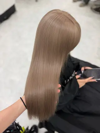 ロング カラー ヘアアレンジ 透明感カラー🎀 Anju/渋谷🎀のヘアスタイル