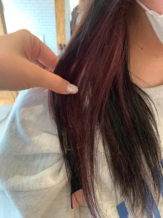 ロング カラー stylist N0Nのヘアスタイル