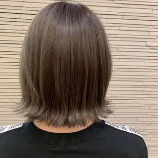 ミディアム カラー SUZUKA .のヘアスタイル